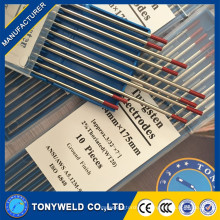 1,6 * 175mm Pure 2% thoriated TIG Soldadura Electrodos de Tungsteno / Varillas